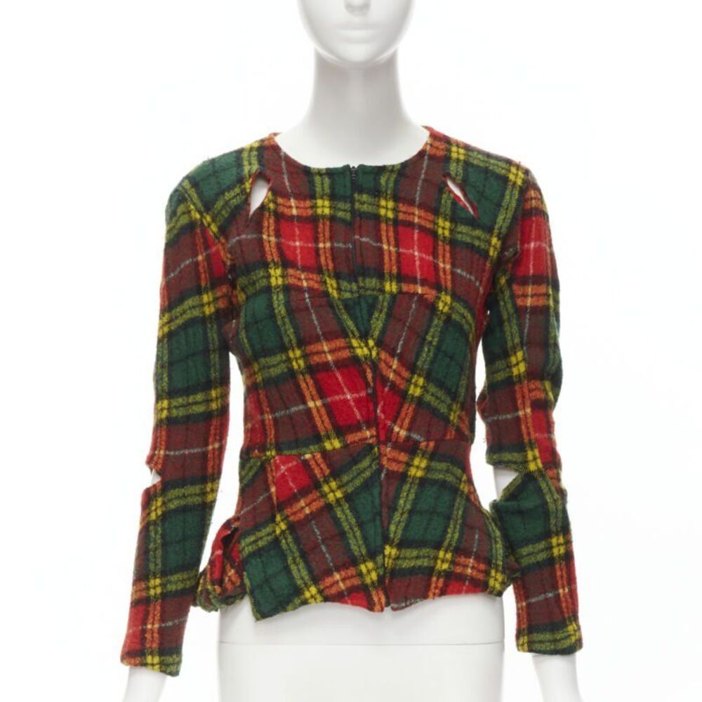Junya Watanabe 1995 Wool Cut Out Jacket